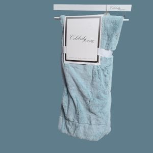 Celebrity Home Soft Luxury Rabbit Hair Throw